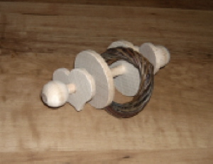 Willow-N-Hearts Rattle